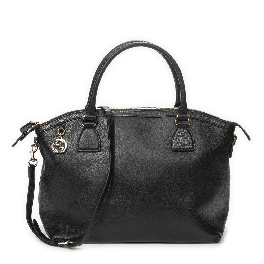 Gucci Large Dollar GG Charm Dome Tote